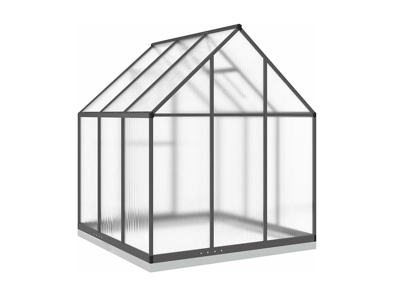 Serre tente abri plante aluminium 169 x 169 x 202 cm 02_0044490