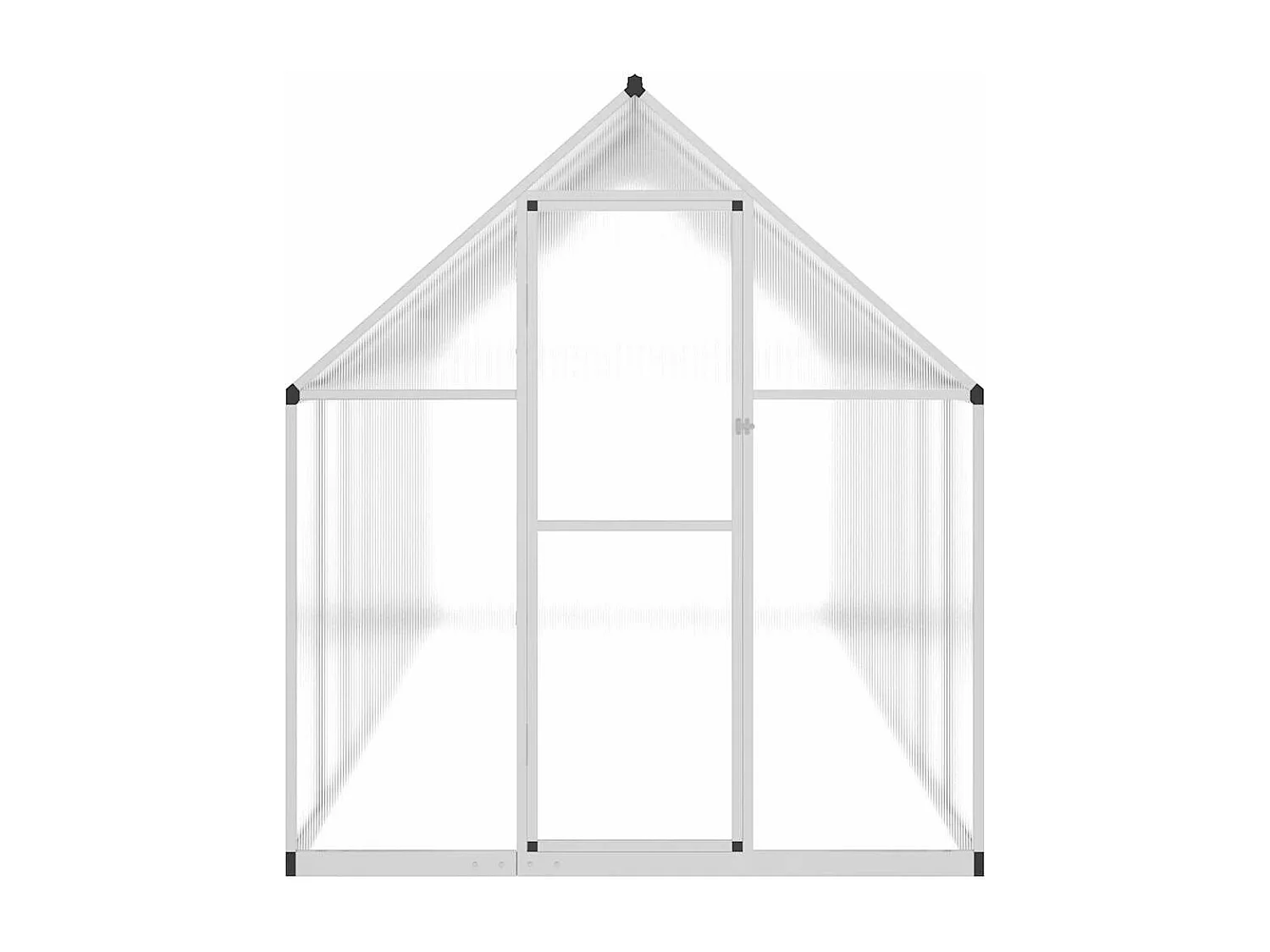 Serre tente abri plante aluminium argenté 445 x 169 x 195 cm 02_0044525