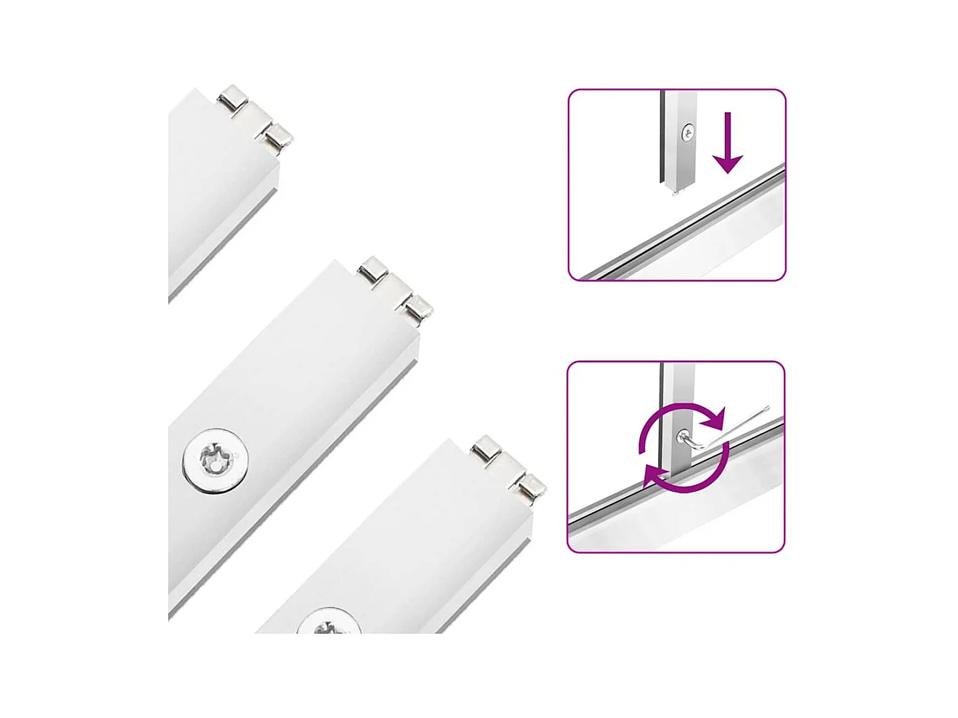 Invernadero de carpa para plantas flores y verduras con estructura de base plateada 224 x 169 x 195 cm aluminio Plata 02_0044521