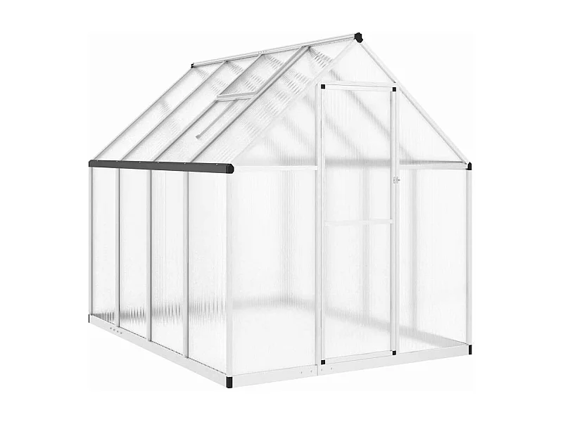 Serre tente abri plante aluminium argenté 224 x 169 x 195 cm 02_0044521