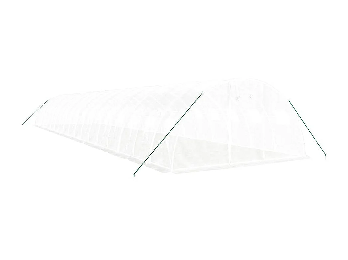 Serre tente abri plante blanche 18 x 4 x 2 cm 02_0044625