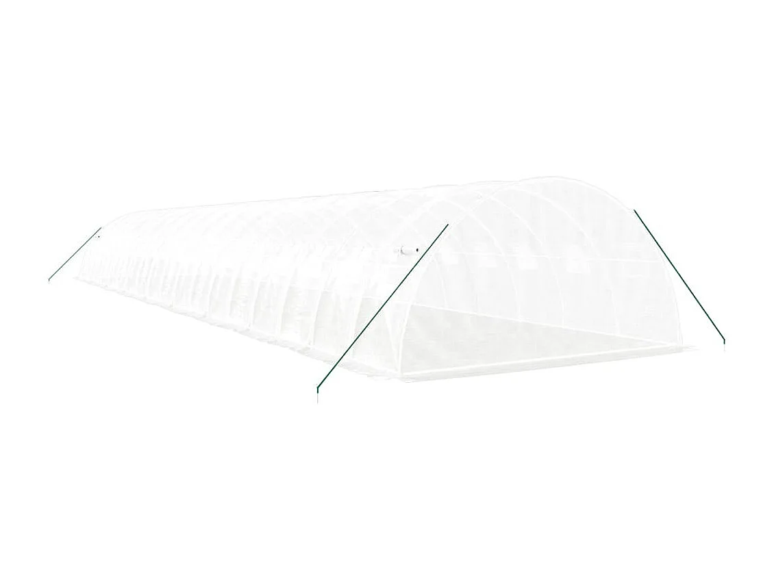 Serre tente abri plante blanche 18 x 4 x 2 cm 02_0044625