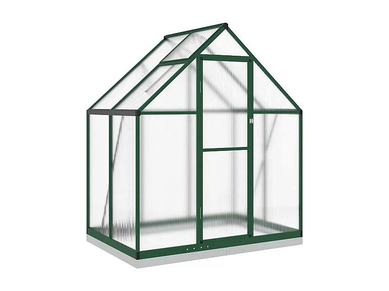 Invernadero de carpa para plantas flores y verduras con estructura de aluminio verde 169 x 114 x 202 cm 02_0044487