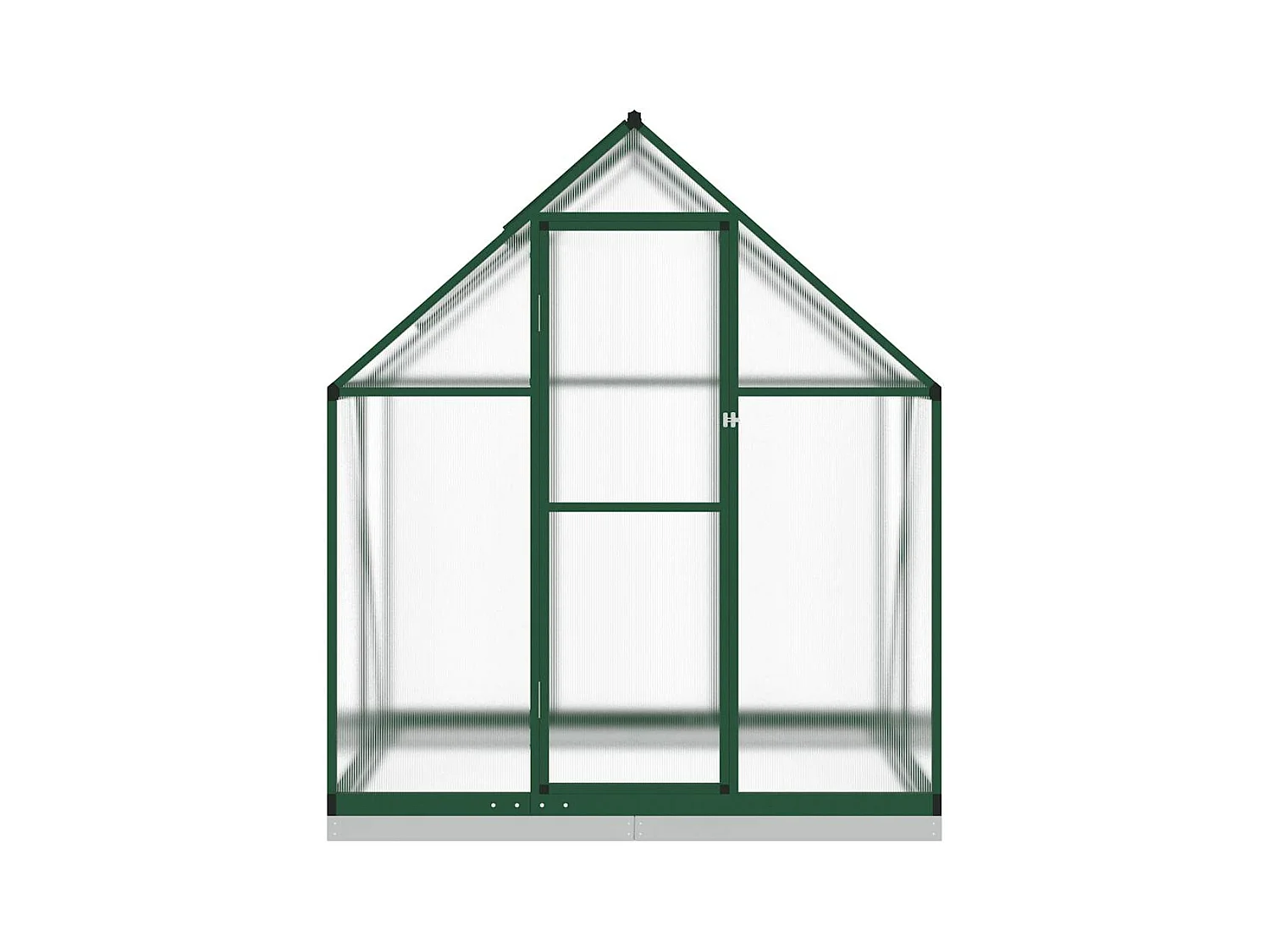 Invernadero de carpa para plantas flores y verduras con estructura de aluminio verde 169 x 114 x 202 cm 02_0044487