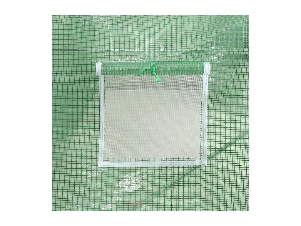 Invernadero de carpa para plantas flores y verduras 9 m² 300 x 300 x 200 cm verde 02_0044456