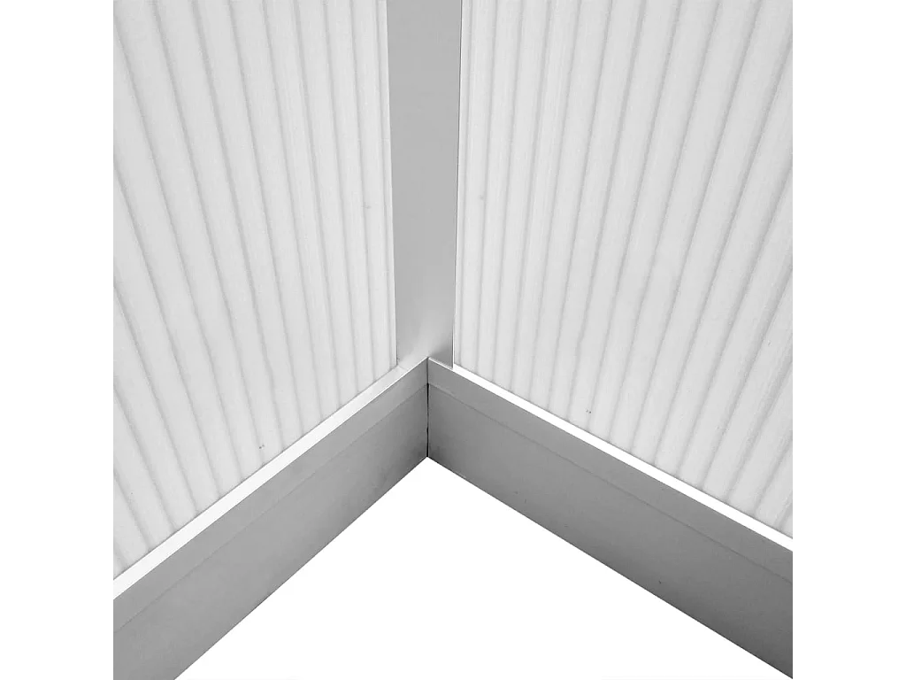 Serra tenda riparo piante fiori ortaggi alluminio rinforzato 346 m² Trasparente 02_0044480