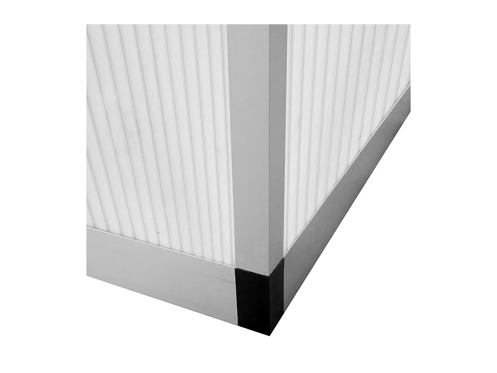 Serra tenda riparo piante fiori ortaggi alluminio rinforzato 346 m² Trasparente 02_0044480