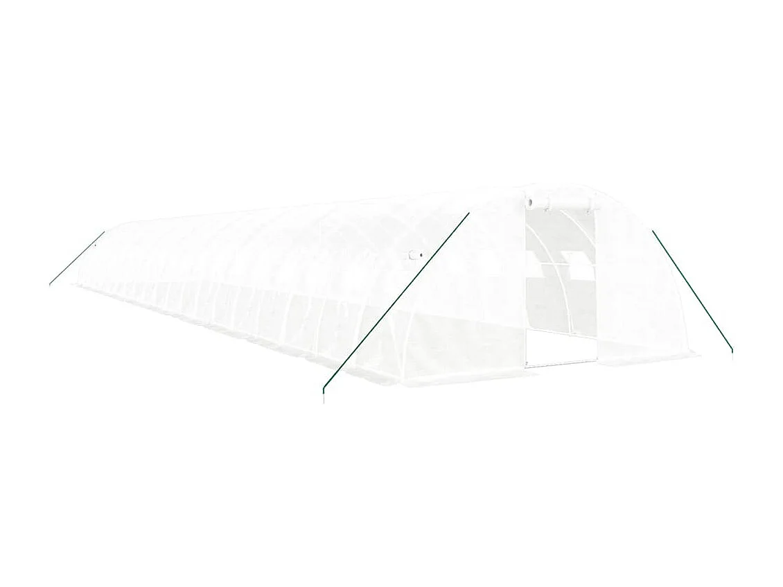 Serre tente abri plante blanche 20 x 4 x 2 cm 02_0044635