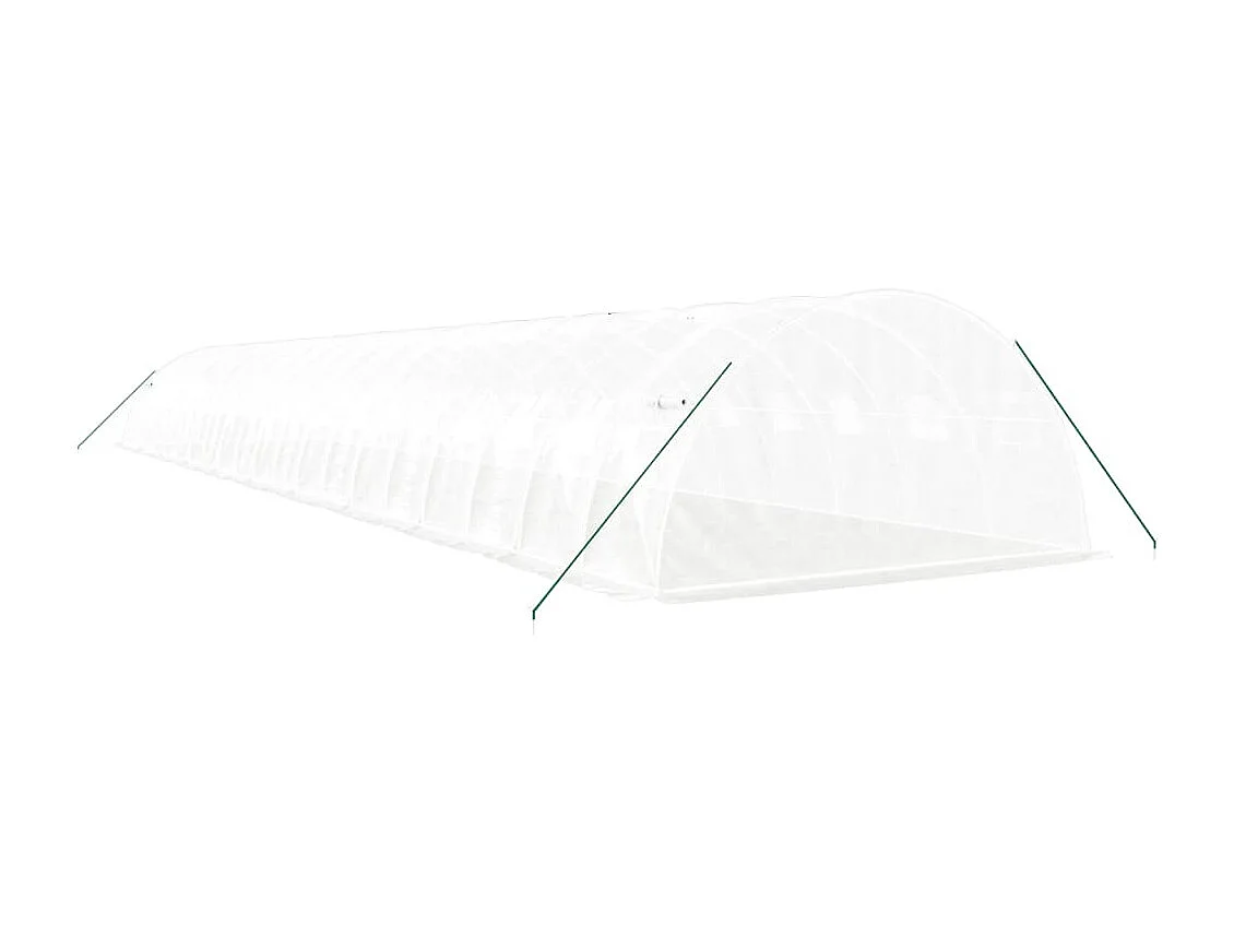 Serre tente abri plante blanche 20 x 4 x 2 cm 02_0044635