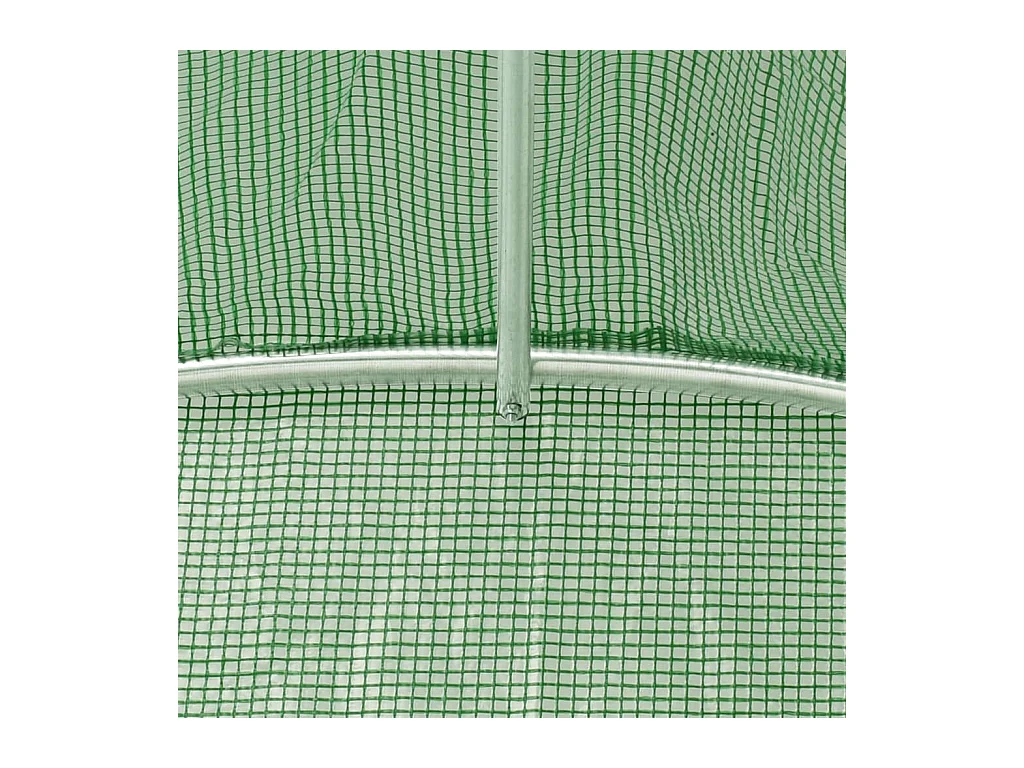 Serra tenda riparo piante fiori ortaggi 45 m² 300 x 150 x 200 cm verde 02_0044448