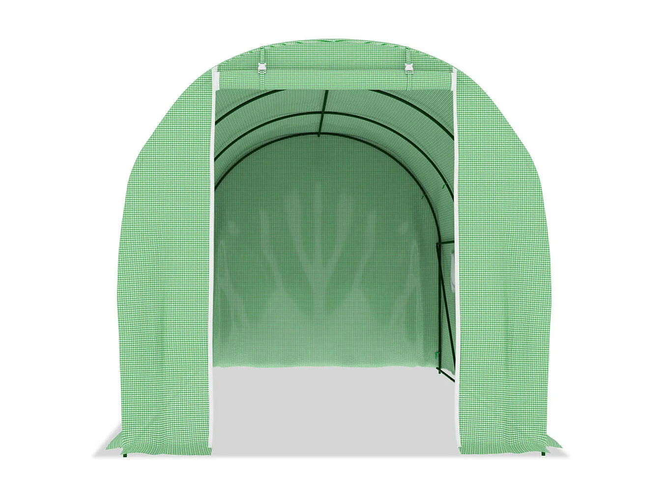 Invernadero de carpa para plantas flores y verduras 9 m² 45 x 2 x 2 m verde 02_0044458