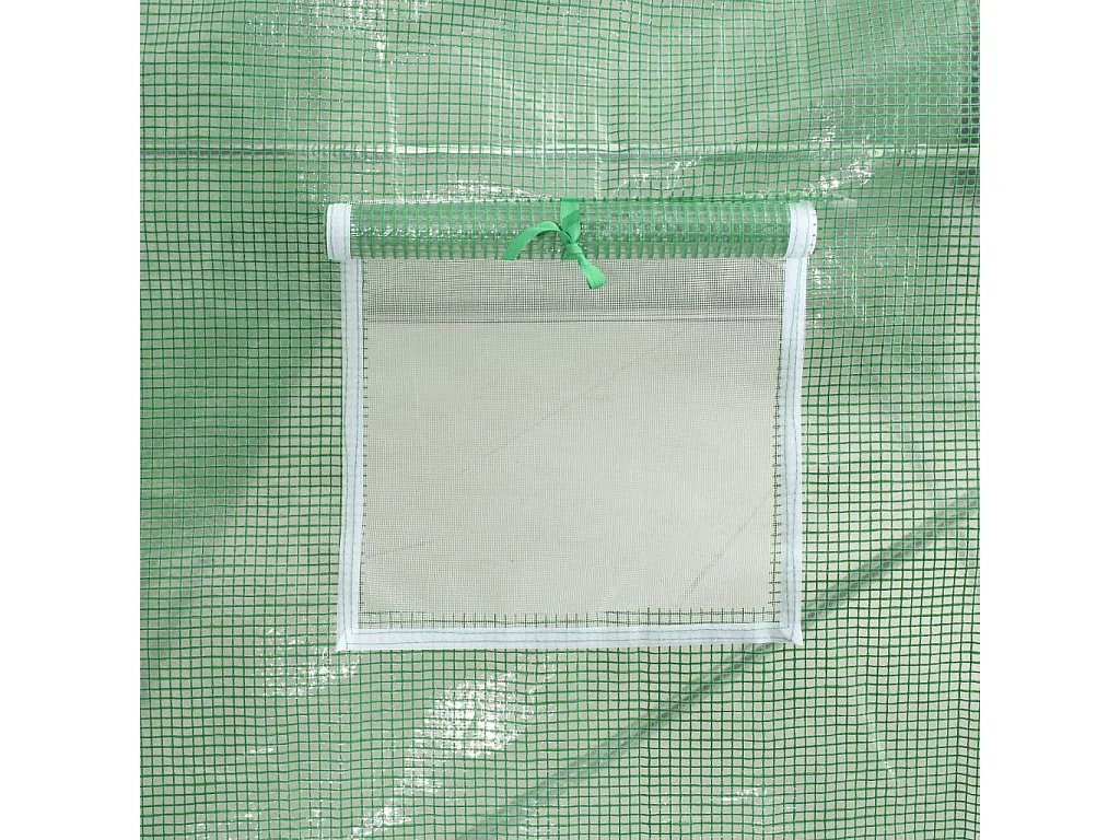 Invernadero de carpa para plantas flores y verduras 9 m² 45 x 2 x 2 m verde 02_0044458