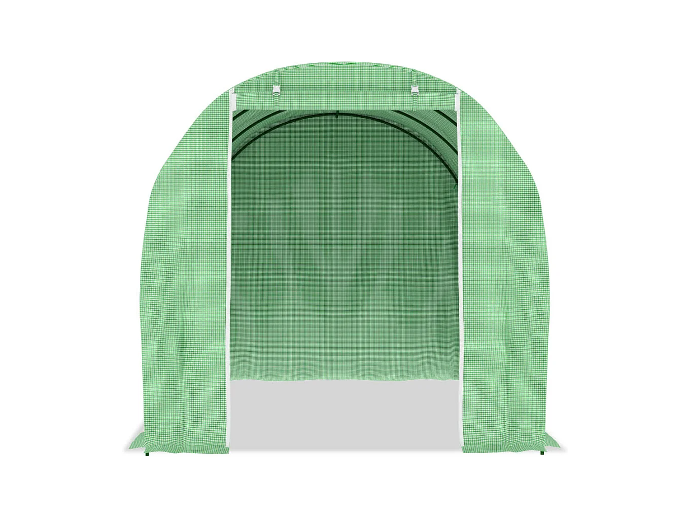 Serra tenda riparo piante fiori ortaggi 686 m² 343 x 2 x 2 m verde 02_0044452