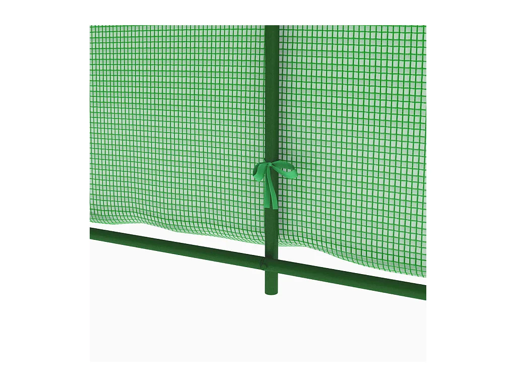 Serra tenda riparo piante fiori ortaggi 686 m² 343 x 2 x 2 m verde 02_0044452