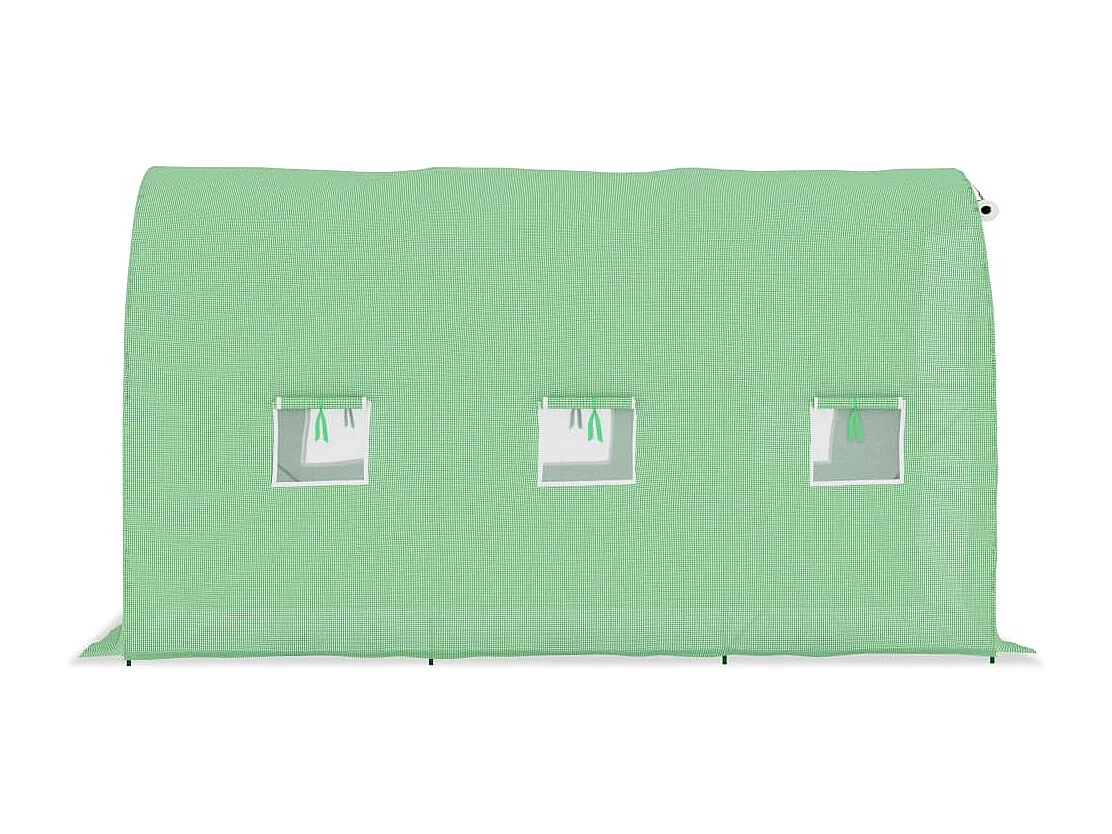 Estufa tenda abrigo planta flor hortaliças 686 m² 343 x 2 x 2 m verde 02_0044452