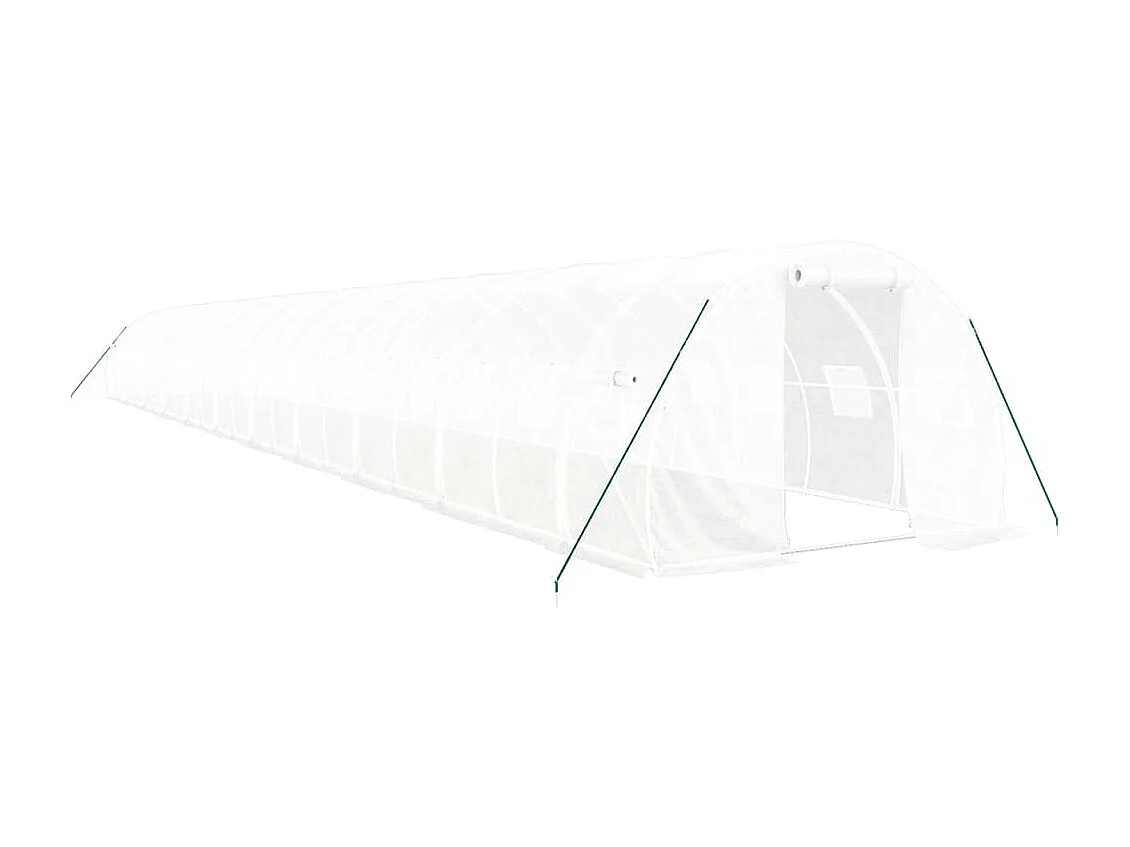 Serre tente abri plante blanche 22 x 3 x 2 cm 02_0044619