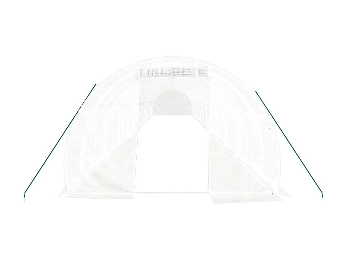 Serre tente abri plante blanche 22 x 3 x 2 cm 02_0044619