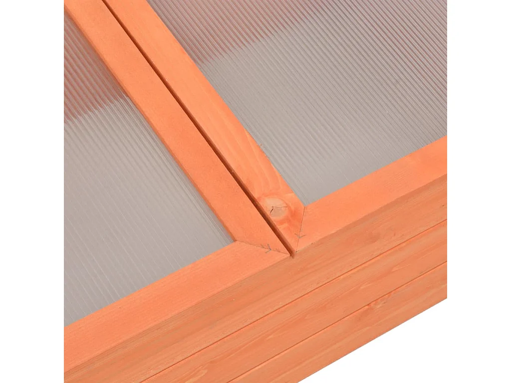 Serre tente abri plante bois marron 100 x 50 x 34 cm 02_0044650