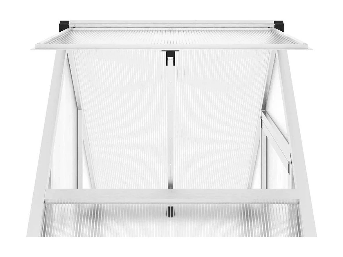 Serre tente abri plante aluminium 169 x 58 x 195 cm 02_0044517