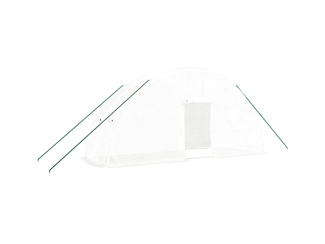Serre tente abri plante blanche 6 x 2 x 31079 cm 02_0044539