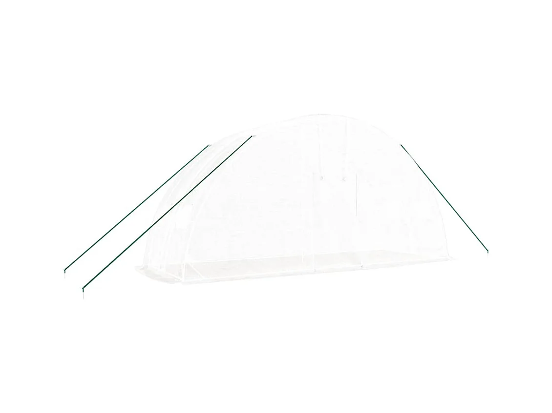 Serre tente abri plante blanche 6 x 2 x 31079 cm 02_0044539