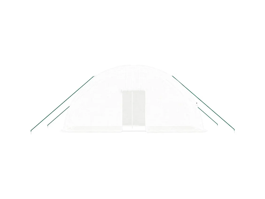 Serre tente abri plante blanche 6 x 2 x 31079 cm 02_0044539