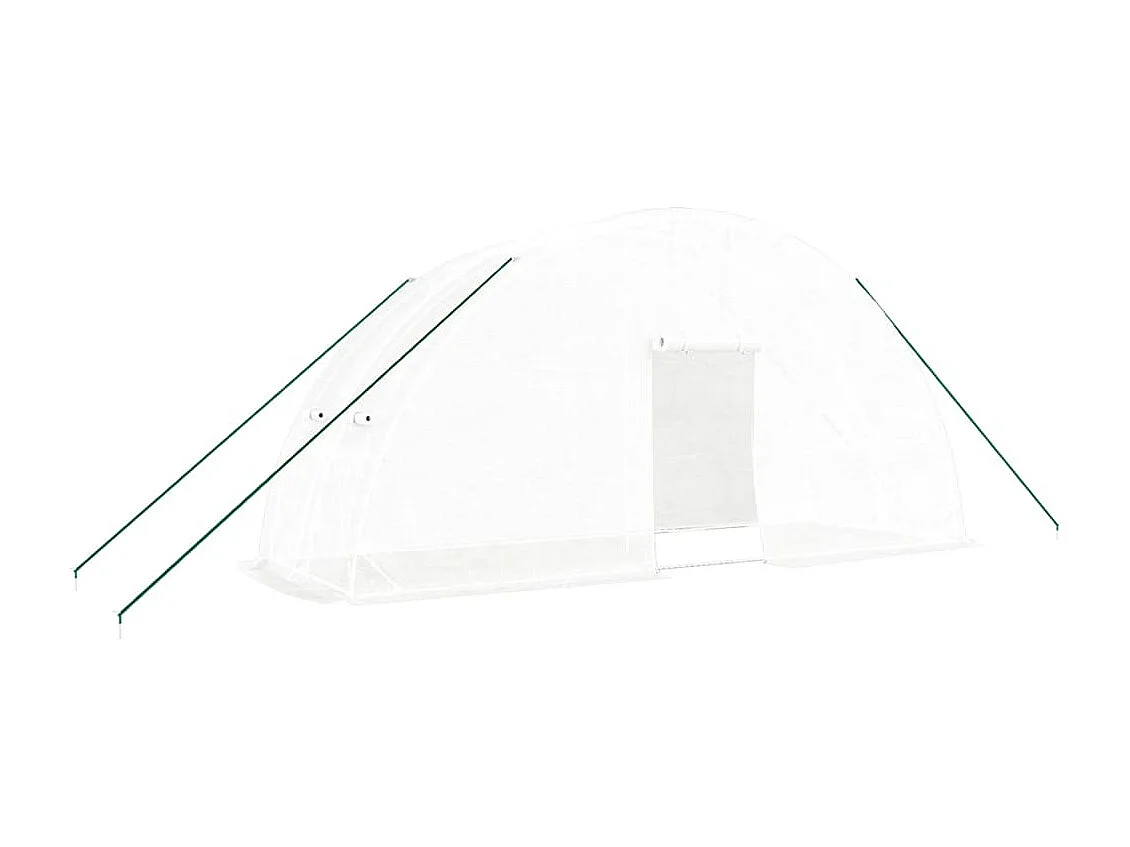 Serre tente abri plante blanche 6 x 2 x 31079 cm 02_0044539