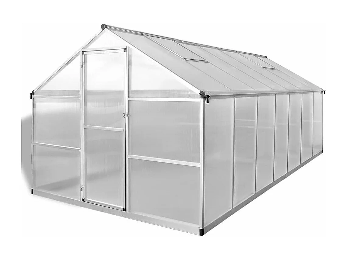 Serre tente abri plante aluminium 421 x 250 x 195 cm 02_0044479