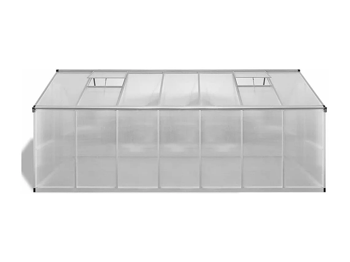 Serre tente abri plante aluminium 421 x 250 x 195 cm 02_0044479