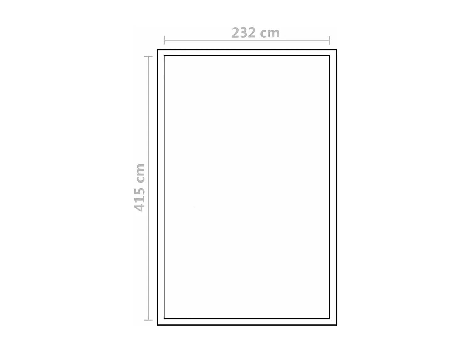 Serre tente abri plante aluminium 421 x 250 x 195 cm 02_0044479