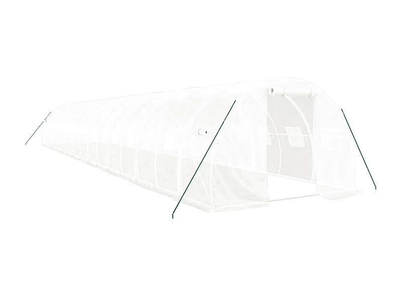 Serre tente abri plante blanche 16 x 3 x 2 cm 02_0044597