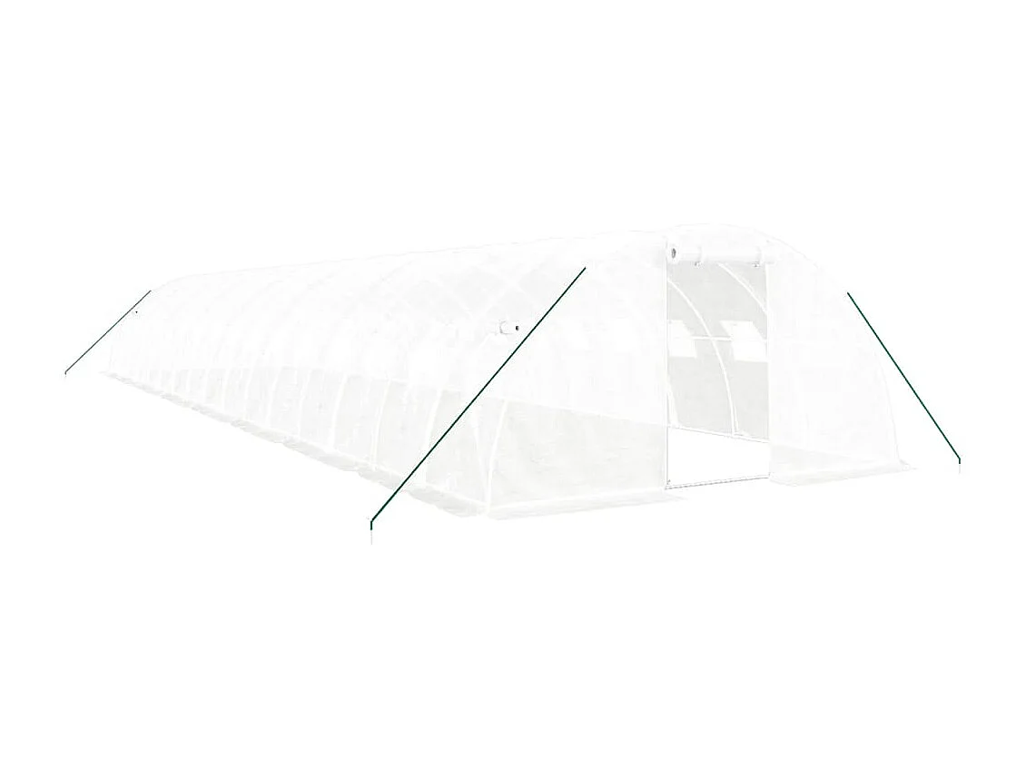 Serre tente abri plante blanche 16 x 4 x 2 cm 02_0044617