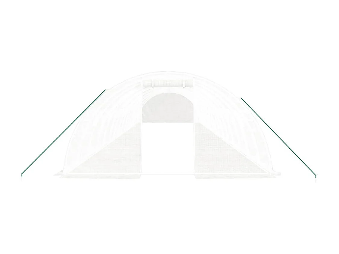 Serre tente abri plante blanche 16 x 4 x 2 cm 02_0044617