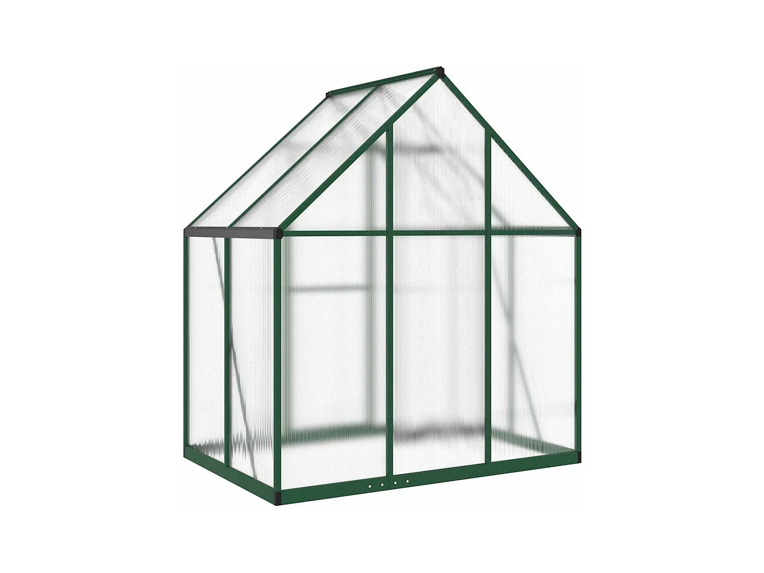 Invernadero de carpa para plantas flores y verduras con estructura de aluminio verde 169 x 114 x 195 cm 02_0044485