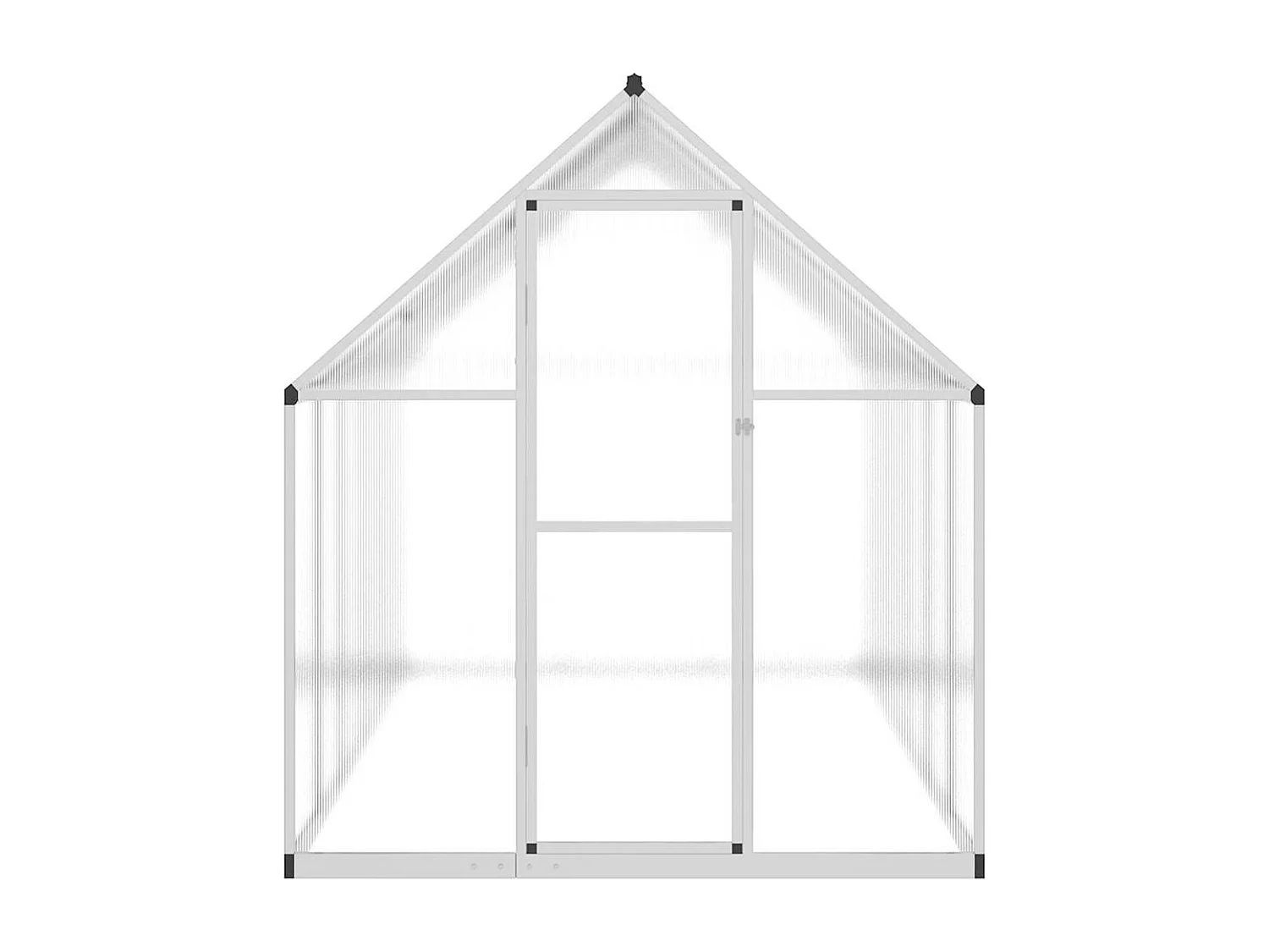 Serre tente abri plante aluminium argenté 334 x 169 x 195 cm 02_0044523