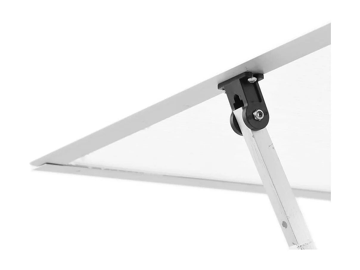 Serre tente abri plante aluminium argenté 334 x 169 x 195 cm 02_0044523