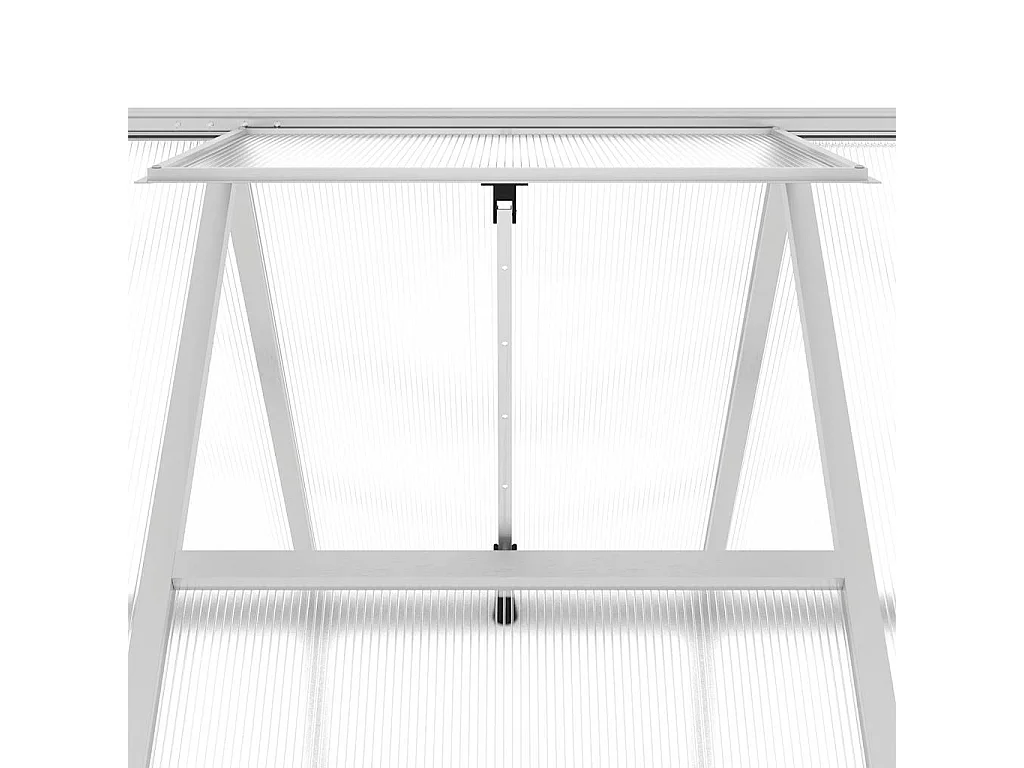 Serre tente abri plante aluminium argenté 334 x 169 x 195 cm 02_0044523