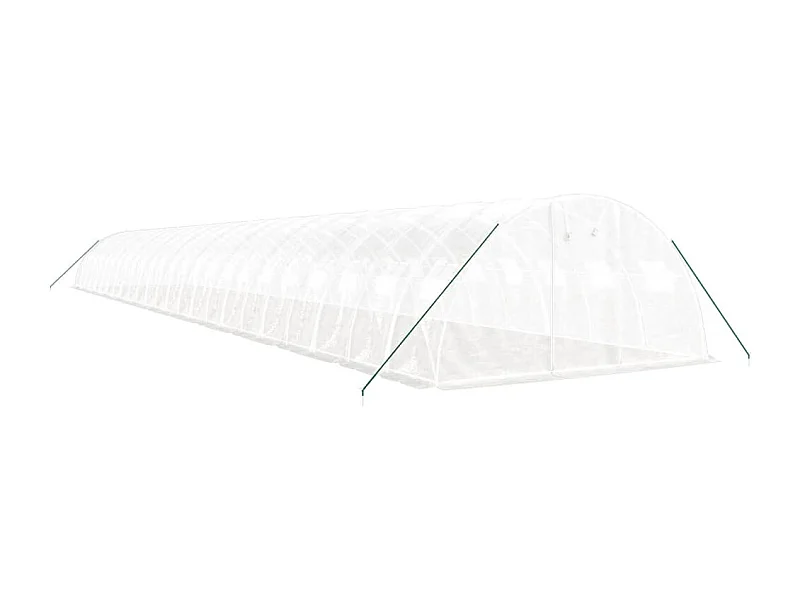 Serre tente abri plante blanche 24 x 4 x 2 cm 02_0044645