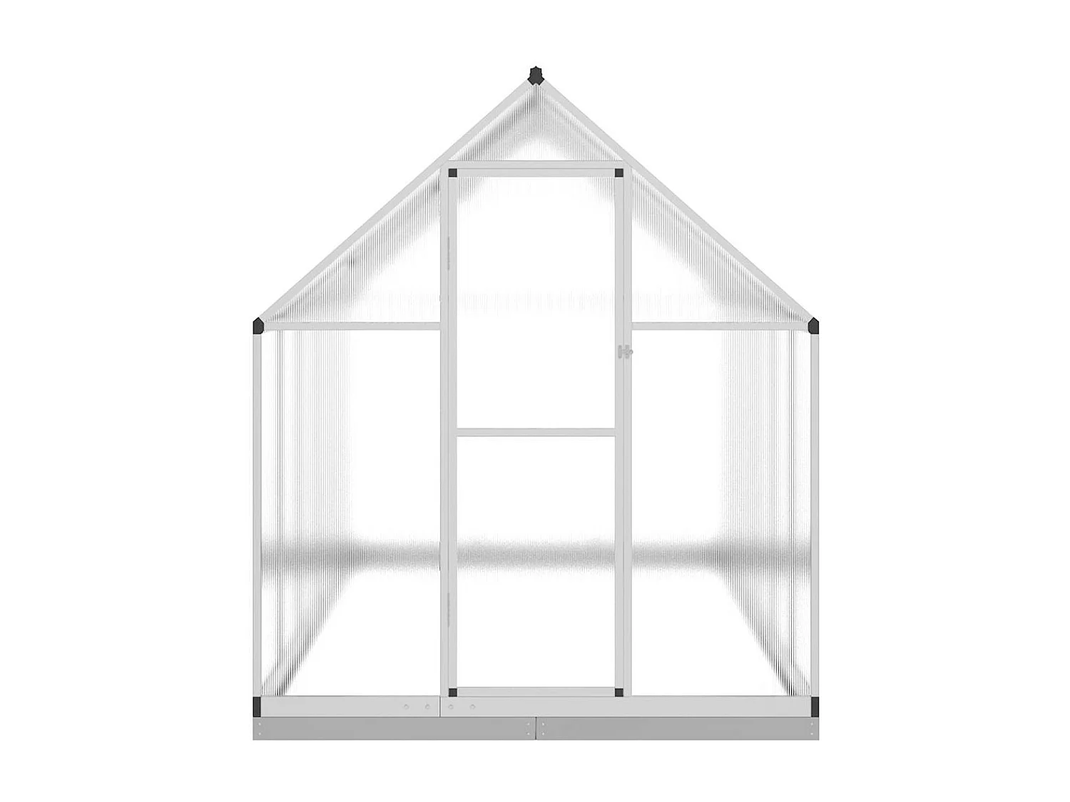 Serre tente abri plante aluminium argenté 334 x 169 x 202 cm 02_0044524