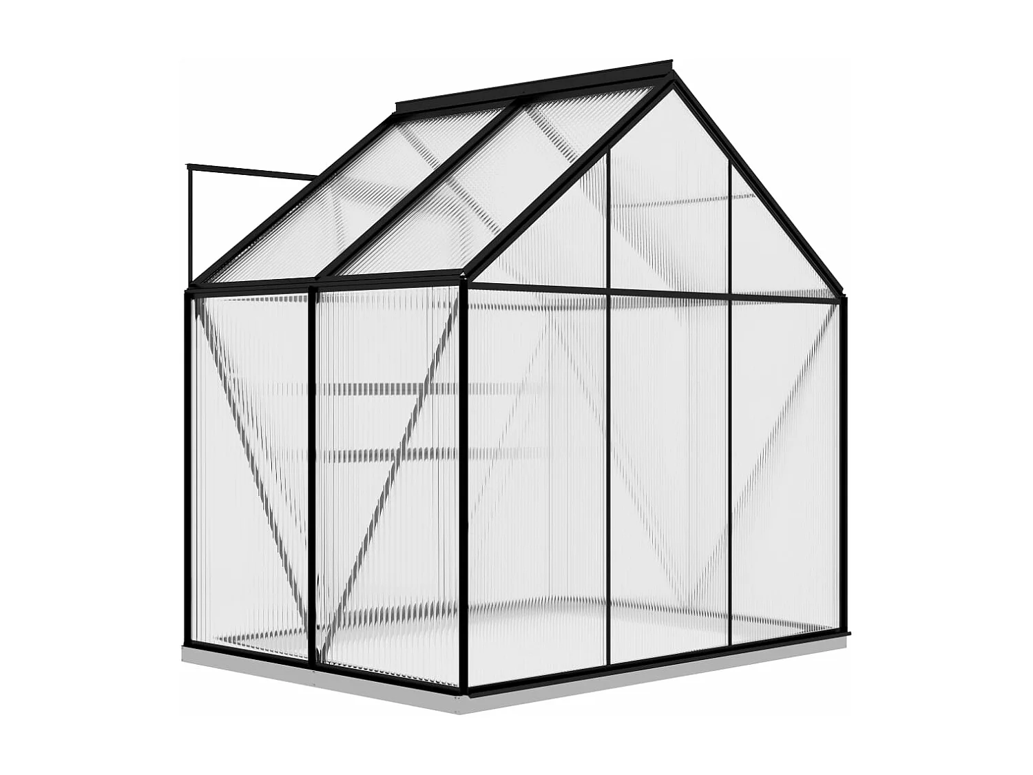 Invernadero de aluminio para plantas flores y hortalizas 247 m² antracita 02_0044462