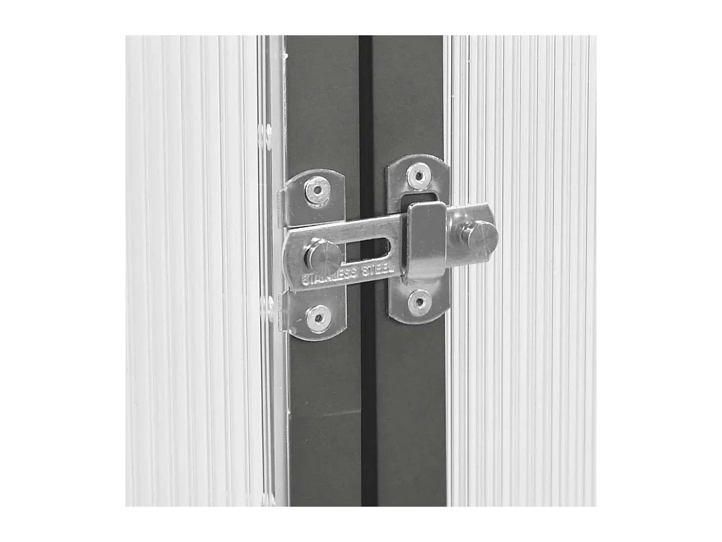 Invernadero de carpa para plantas flores y verduras con estructura de base 169 x 169 x 195 cm aluminio antracita 02_0044488