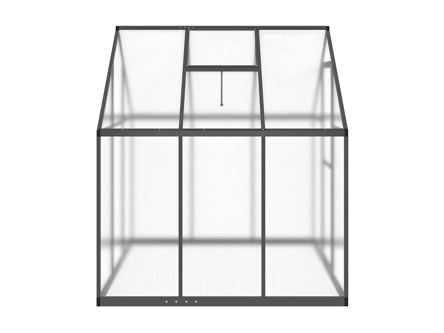 Serre tente abri plante aluminium 169 x 169 x 195 cm 02_0044488