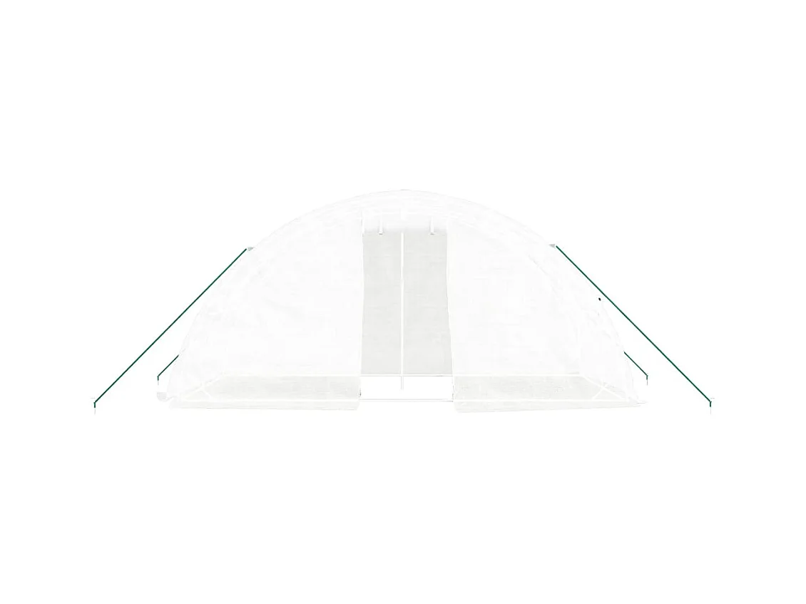 Serre tente abri plante blanche 5 x 2 x 45353 cm 02_0044527