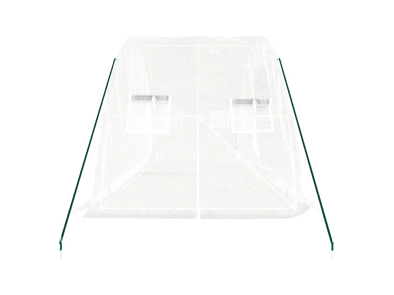 Serre tente abri plante blanche 5 x 2 x 45353 cm 02_0044527