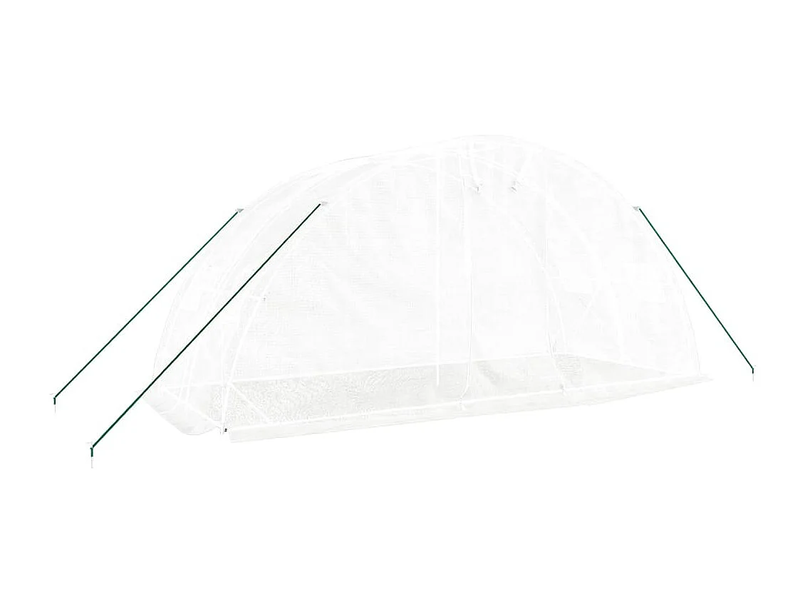 Serre tente abri plante blanche 5 x 2 x 45353 cm 02_0044527