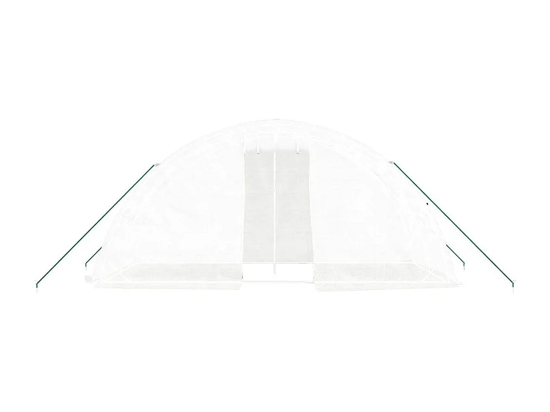 Serre tente abri plante blanche 5 x 2 x 45353 cm 02_0044527