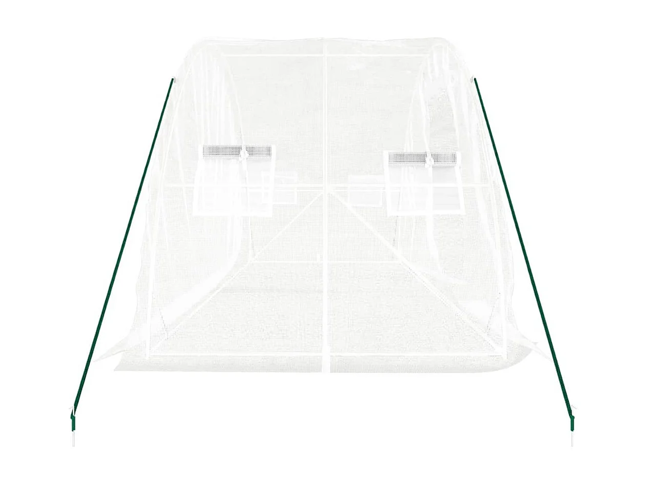 Serre tente abri plante blanche 5 x 2 x 45353 cm 02_0044527