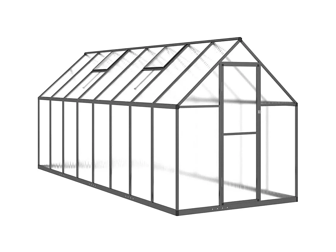 Serre tente abri plante aluminium 445 x 169 x 195 cm 02_0044505