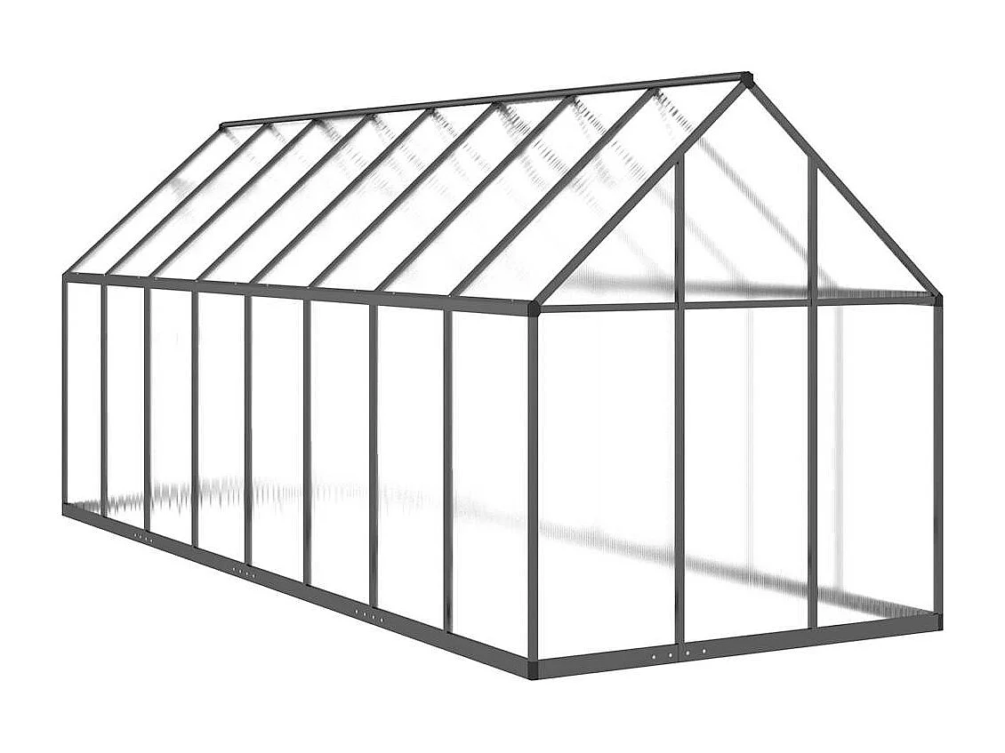 Serre tente abri plante aluminium 445 x 169 x 195 cm 02_0044505