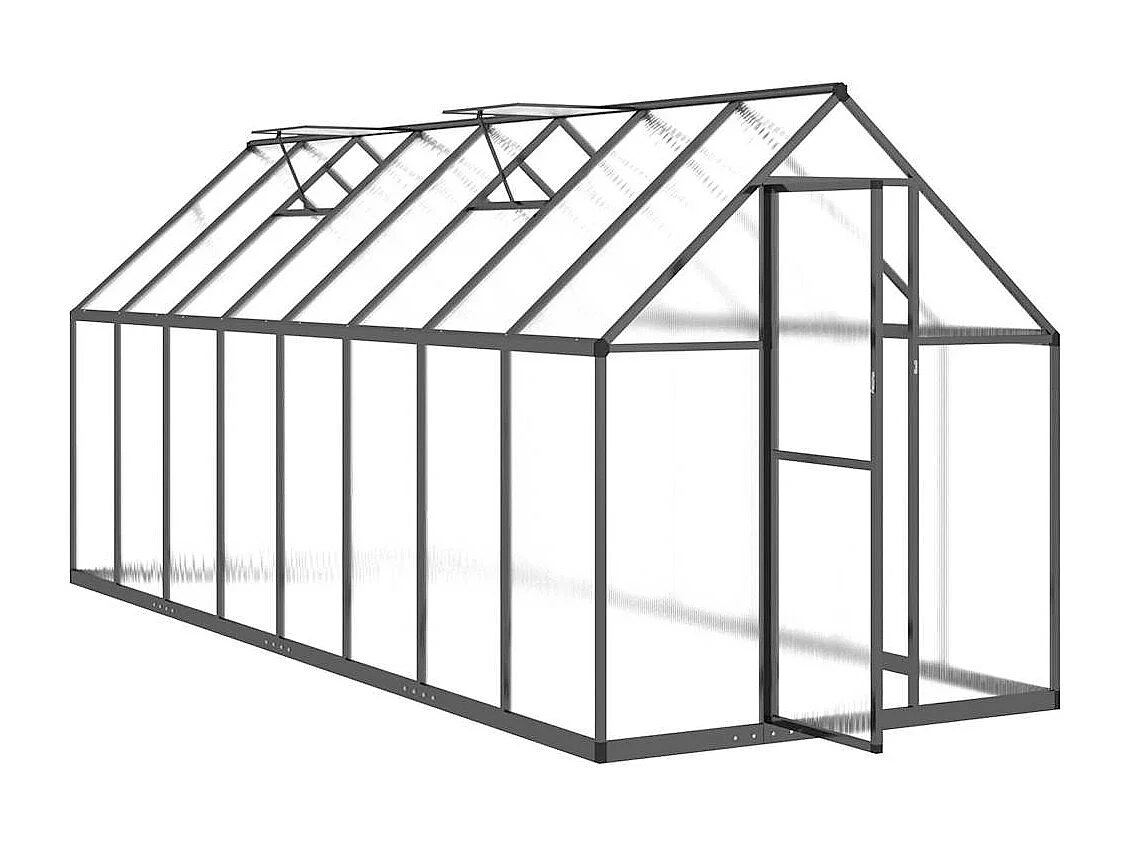 Serre tente abri plante aluminium 445 x 169 x 195 cm 02_0044505